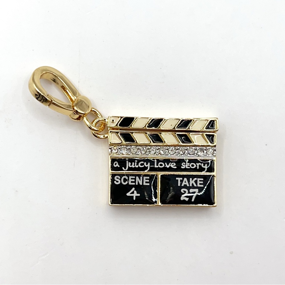 Juicy Couture movie clapper charm